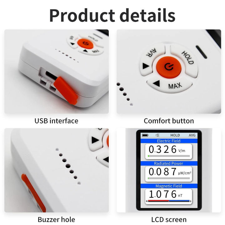 emf-meter-chnadks-upgrated-3-in-1-rechargeable-electromagnetic-field-radiation-detector-for-ef-rf-mf-handheld-digital-emf-detector-with-lcd-for-home-amp-office-emf-inspections-and-ghost-hunting