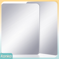 ✨ Konka 2ชิ้นแม่เหล็กล็อกเกอร์กระจก5x7นิ้วสี่เหลี่ยมล็อกเกอร์กระจกแม่เหล็ก