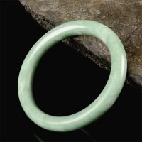 Natural Guizhou Jade Jade Round Bar Ladies Bangle Jade Floating Green Boutique Spot