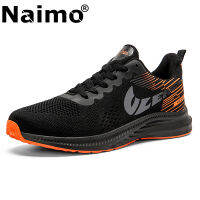 Naimoรองเท้าผ้าใบบุรุษกีฬารองเท้าอเนกประสงค์การพักผ่อนกลางแจ้งRunning Originalรองเท้าส้นเตี้ยJogging Breathableรองเท้าผ้าใบสีดำสำหรับผู้ชาย