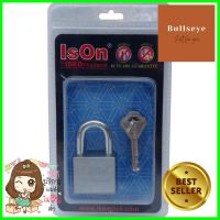 กุญแจลูกปืน ISON 899 CS-40MM 40 มม. สีเงินPADLOCK ISON 899 CS-40MM 40MM SILVER **ขายดีที่สุด**