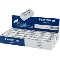 [ยกกล่อง] ยางลบดินสอ สเต็ดเลอร์ (แพ็ค 50 ก้อน) STAEDTLER สีขาว #526 35F