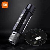 Xiaomi เน็กทูลแบบ6 In 1,โคมไฟที่สามารถซูมได้1000LM 3โมดัสคู่ Lichtquelle 2600MAh นำ Taschenlampe แบตสำรองโคมไฟแคมป์