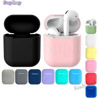 【hot sale】 ■❦✙ C02 Soft Case for Apple AirPods 2 1 Gen 2019 2016 Version Silicone Earphone Cover Simple Ultra-thin Air Pods Integrated Sleeve