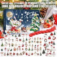 *【Good】Christmas Advent Calendar 2022 Christmas Hanging Countdown to Christmas Ornament Holiday Decoration for Home and Shop【Ready Stock】