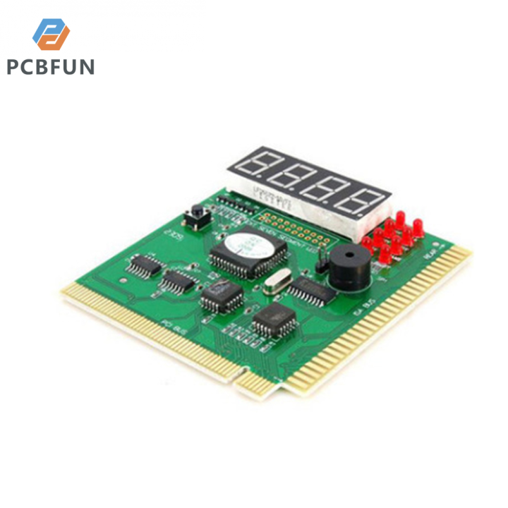 pcbfun-แผงวงจรคอมพิวเตอร์การ์ดตรวจสอบการทำงานสี่หลักการ์ดตรวจสอบการทำงานการ์ดตรวจสอบการทำงาน-pci