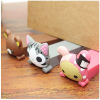 Cute Cartoon Silicone Door Stopper Wedge Slip Resistant Catcher Block Animal door stopper