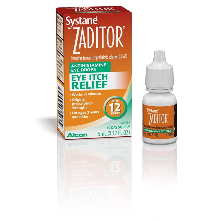 /p!Systane Zaditor Eye Itch Relief Drops, 0.17 fl.oz / 5ml !0^0 Lazada PH