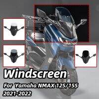 AMARK สำหรับ Yamaha NMAX 125 155 2021-2022กระจกหน้าประกอบกับด้านหน้า M-ถามแผงรถจักรยานยนต์หน้าจอ D Eflectors ป้องกัน