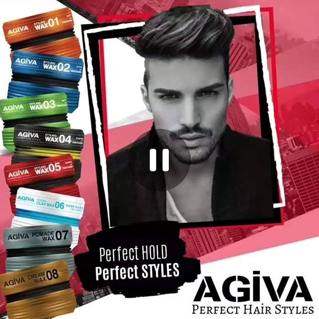 AGIVA 01-08 Series Styling Hair Wax/ Pomade - 175ML