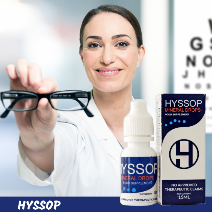 SAY GOODBYE TO DRY AND ITCHY EYES! 👀 1 Bottle FDA Approved Hyssop