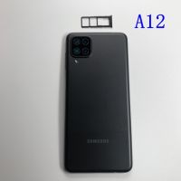 สำหรับ Samsung Galaxy A12 A125ฝาครอบด้านหลังประกอบตัวเรือนด้านหลังซ่อมแซมชิ้นส่วนสำหรับ Samsung A125f ที่อยู่อาศัยด้านหลัง