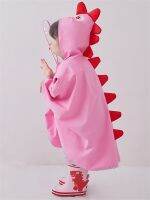 80-125cm Dinosaur Shape Kids Raincoats Waterproof For Child Babys Rain Coat Trench Breathable Tour Boys Girls Rainwear