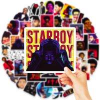 10/30/50ชิ้นสติ๊กเกอร์ Starboy วันหยุดสุดสัปดาห์กระเป๋าใส่แล็ปท็อปสำหรับนักร้องโทรศัพท์เครื่องเขียนเพลงสำหรับเด็ก