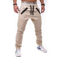 Mens Joggers กางเกง Breathable Elastic Sport Jogging กางเกง Casual Skinny Bottoms Gym Training Leggings ฟิตเนส Trackpants 4XL...