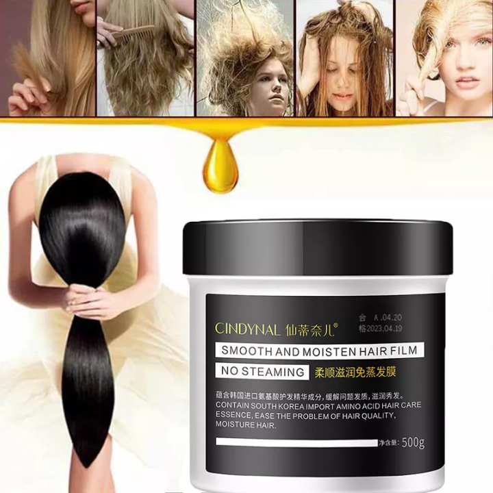 CINDYNAL Smooth and Moisten Hair Film (500g) Deep Repair Hair Film ...