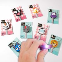 2023 Cartoon Keychain Silicone Protection Cover Dust Cap Bracket