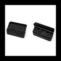 ♚ 2 Pack Car Gift Coin Holder Black Car Coin Box Car Coin Holder Decoration for Car Truck RV Interior Accessories