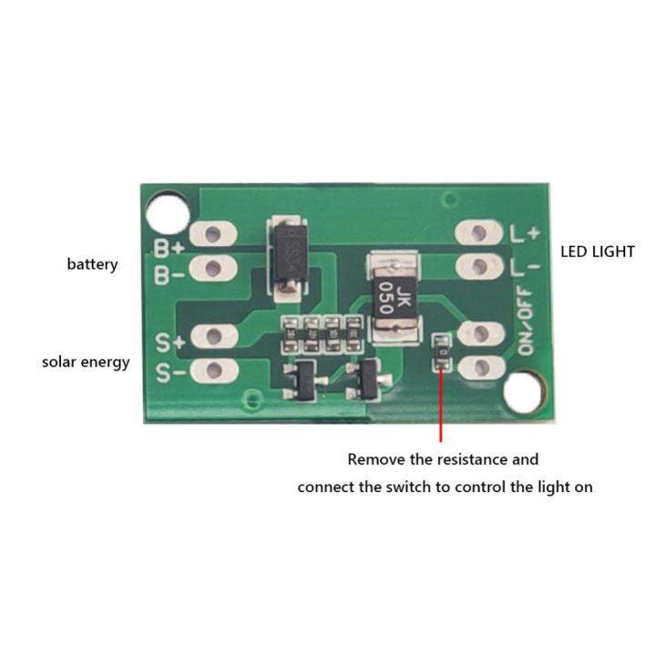 สวิตช์ควบคุมอัตโนมัติตัวควบคุมการชาร์จพลังงานแสงอาทิตย์โมดูลชาร์จแบตเตอรี่ไฟกลางคืนแบตเตอรี่ลิเธียมไฟ-led-3-2v-3-7-4v-11-1v-12v