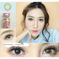 คอนแทคเลนส์ Kitty kawaii รุ่น Arthena Brown (สีน้าตาล) ขนาด14.5