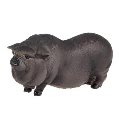 Small Pig Statue Mini Pig Toys Pig Figurines Kids Realistic Vietnamese Pig Figurine Decor Simulation Solid Model Childrens Enlightenment Cognition relaxing