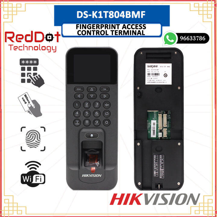 HIKVISION DSK1T804BMF Terminal Door Access Biometric Time Attendance