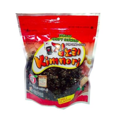 📌 Kimnori Chili Seasoned Laver 40g กิมโนริพริกปรุงรส 40g (จำนวน 1 ชิ้น)