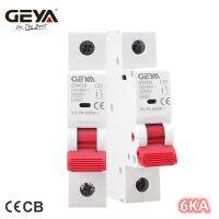 GEYA GYM10 Single Phase MCB 6A 10A 16A 20A 25A 32A 40A 50A 63A 220 V/400 V เบรกเกอร์ Mini C Curve 6KA MCB CE CB ได้รับการอนุมัติ-WIOJ SHOP