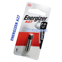 ถ่าน  Energizer A27 / 12v ถ่านรีโมท ถ่านรีโมทรถยนต์ ถ่านประตูไฟฟ้า เหมาะสำหรับอุปกรณ์อิเล็กทรอนิกส์ต่างๆ แผงละ 1 ก้อน