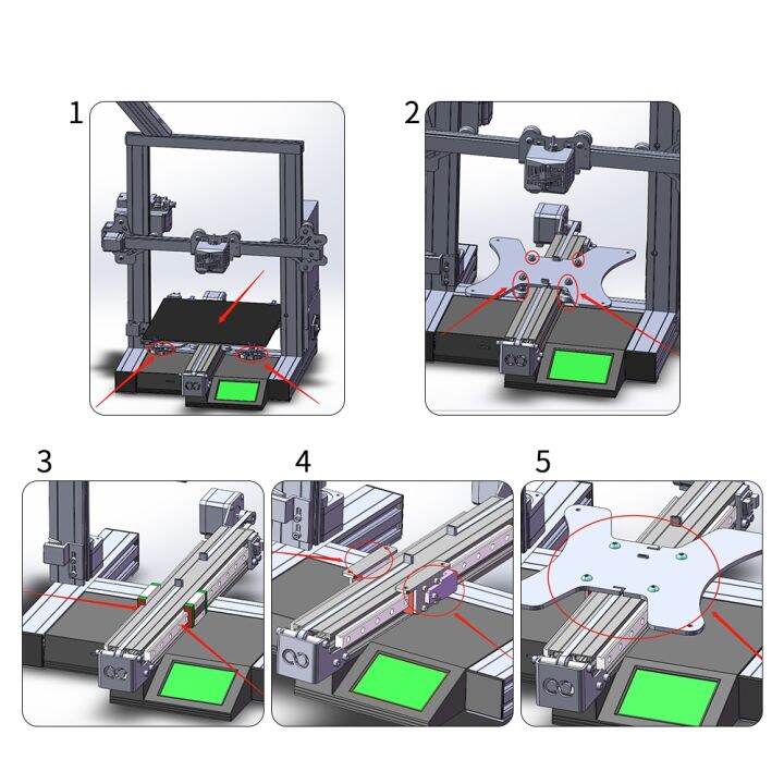 hot-upgrade-ender-3-v2-pro-x-axis-mgn9h-315mm-linear-rail-y-mgn12h-300mm-linnear-printer-parts