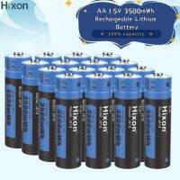 (Hulux electron)  Hixon-4ชิ้น3500mWh 1.5โวลต์ AA Li-Ion แบตเตอรี่เมาส์ไฟฟ้า Toy1200 CyclesOutput 1.5โวลต์สูงสุดปล่อย3A ปัจจุบัน