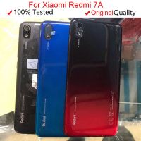 【⊕Good quality⊕】 SRFG SHOP เคสอะไหล่ฝาหลังสำหรับ Xiaomi Redmi 7a พร้อมเลนส์มีปุ่ม Redmi 7a ซ่อมบ้านส่วนประกอบใหม่