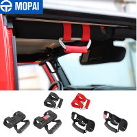 MOPAI Armrest for Jeep Wrangler Car Roll Bar Mount Side Grab Handles Kit for Jeep Wrangler TJ JK JL 1997- Car Accessories