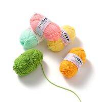 【YD】 65M/Roll Colorful Soft Wool Round Polyester Rope for Knitting Earring Necklace Jewelry Decoration Making Supplies