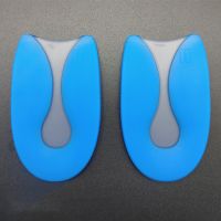 Silicone Gel Insoles Heel Cushion Soles Relieve Foot Pain Plantar Fasciitis Protectors Spur Support Shoe Pad Feet Care Inserts