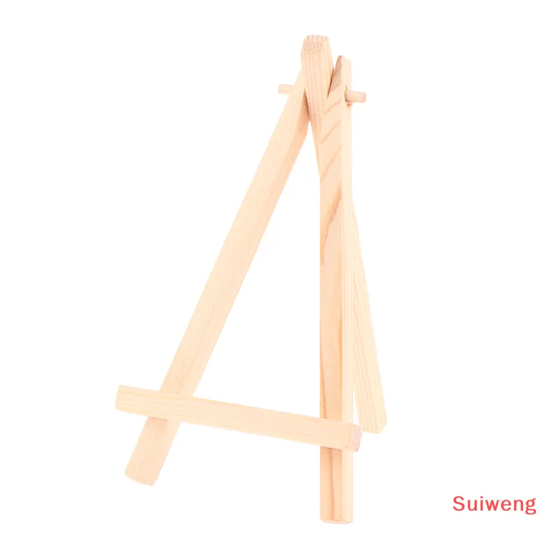 Suiweng 9x16cm Mini Wood Artist Tripod Painting Easel For Photo