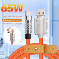 ♥【การขาย】 + สต๊อกพร้อม♥สายชาร์จเร็วแท็บเล็ต65W ทนทานต่อการขัดถู USB แบบ2-In-1สายข้อมูลสมาร์ทโฟน/ยางเทอร์โมพลาสติกคุณภาพสูง