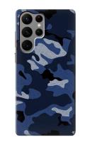 เคสมือถือ Samsung Galaxy S23 Ultra ลายลายพรางทหารเรือสีน้ำเงิน Navy Blue Camouflage Case For Samsung Galaxy S23 Ultra