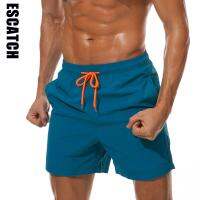 (ETX)ESCATCH Man Swimwear Swim Shorts Trunks Beach Board Shorts Swimming Pants Swimsuits Mens Running Sports Surffing Shorts