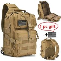 【YF】 Militar Assalto Pack Sling Mochila Molle Exército Mochila Impermeável Caminhadas Camping Mochilas De Viagem Saco Peito