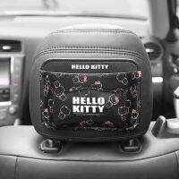 [HOT HOT SHXIUIUOIKLO 113] 1PC Universal Car Organizer Kitty Cat กล่องเก็บอัตโนมัติ Kwaii กระเป๋าเก็บรถ Tidy Car Seat Organizer กล่องอุปกรณ์เสริมอัตโนมัติ
