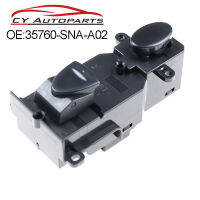 5 Pins ด้านหน้าขวา Power Master ประตูหน้าต่างสำหรับ2005-2009 Honda Civic 35760SNAA02 35760-SNA-A02