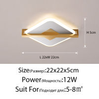 Modern Minimalist Led Ceiling Light For Living Room Bedroom Kitchen Foyer Corridor Aisle Indoor Home Design Lighting Lustre Lamp