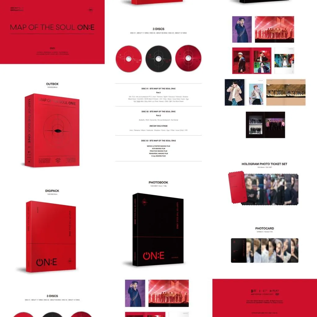 BTS MAP OF THE SOUL ON:E DVD - K-POP/アジア