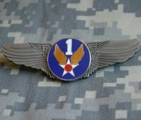 tomwang2012. US ARMY 1ST AIR FORCE WINGS BADGE PIN MILITARY GIFT