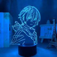 Anime Noragami Yato Figure Led Night Light for Bedroom Decor Light Brithday Gift Manga Noragami 3d Table Lamp Acrylic