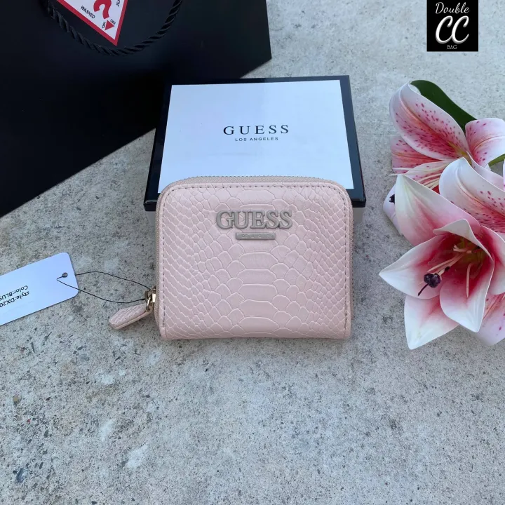 (แท้ 💯‼ Factory) GUESS KAMRYN SMALL WALLET Lazada.co.th