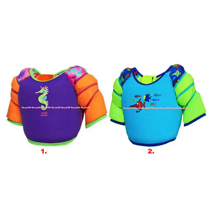 Zoggs Water Wings Vest Zip Pelampung Renang Anak Pakai Tangan 23year