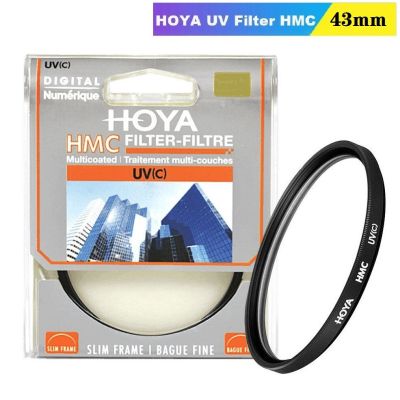ดั้งเดิม! HOYA UV(C) HMC 43แผ่นกรอง Mm กรอบเพรียวบางดิจิตอลมัลติโคเลต HMC สำหรับ Nikon Canon Sony ป้องกันเลนส์กล้อง