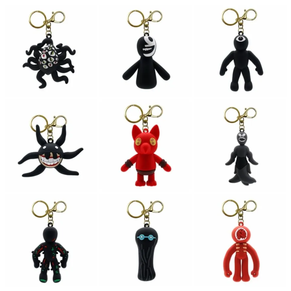 New Products Escape The Door Around The Two-dimensional Key Chain Doors  Roblox Figure Game Monster Doll Pendant The Best Gift